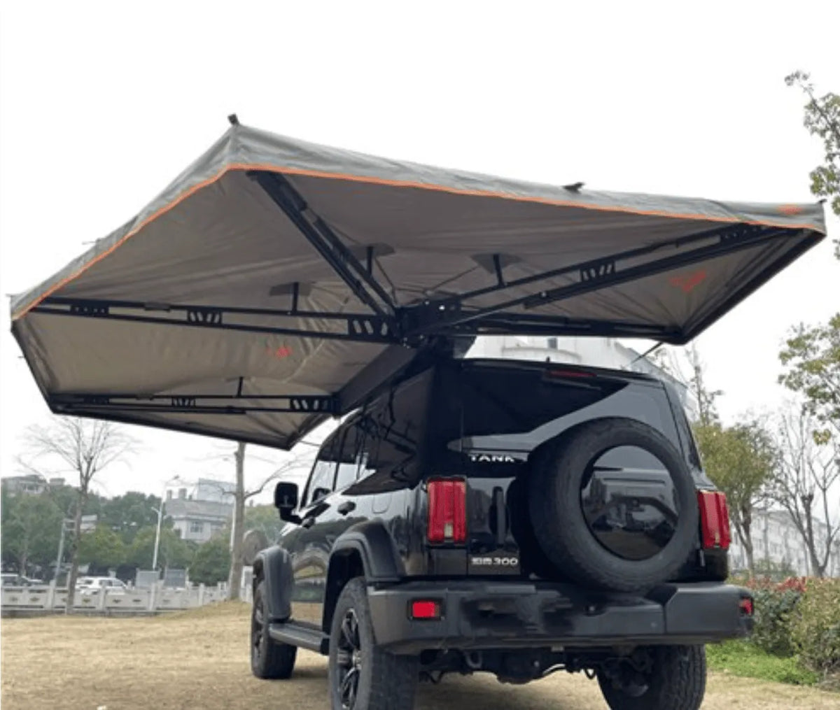 Auvent 270° XL Autoportant Overland | BULLFACE 470 Gauche - BYD Shark 2024+
