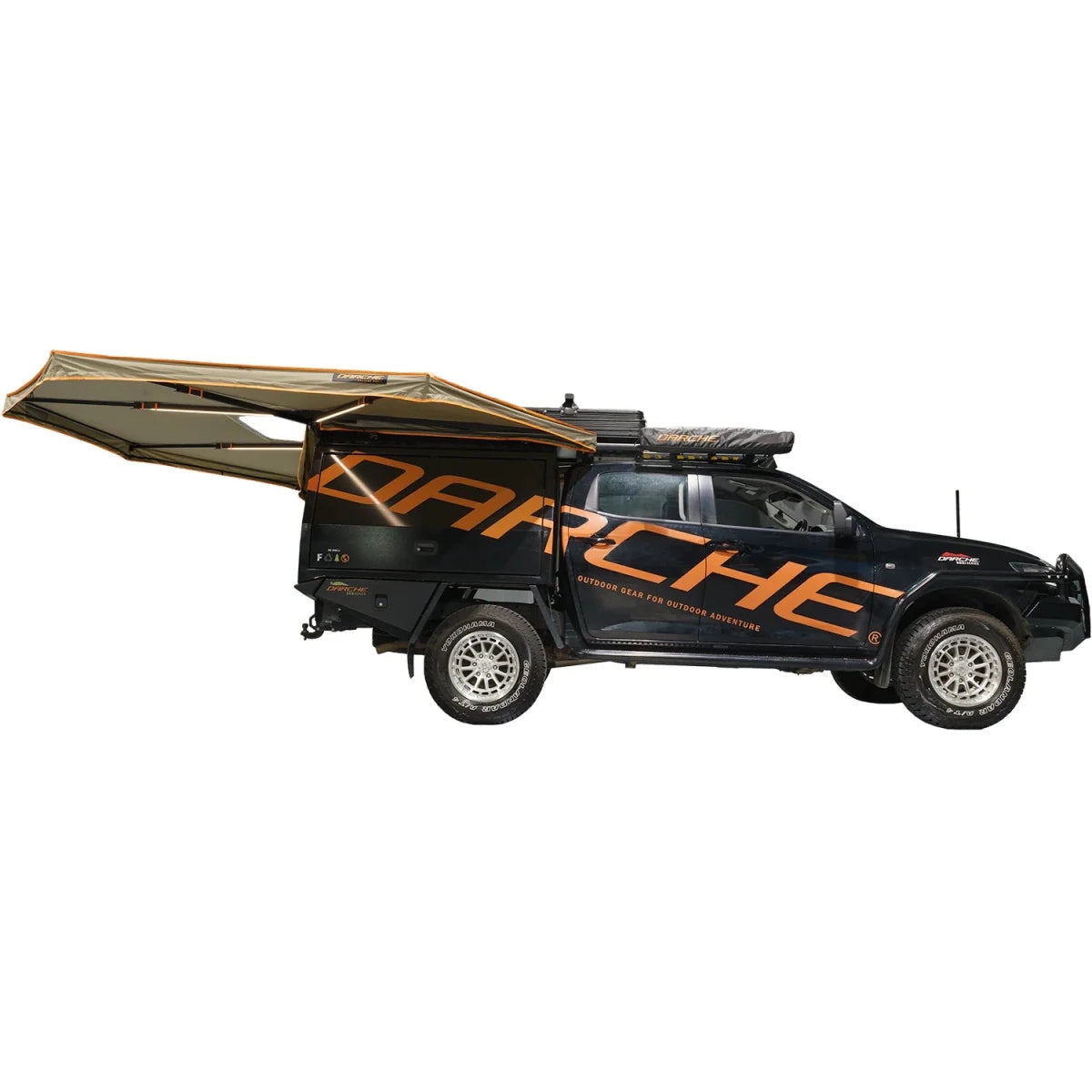Auvent 360° Autoportant avec Accès Tente de Toit - DARCHE - BYD Shark 2024+
