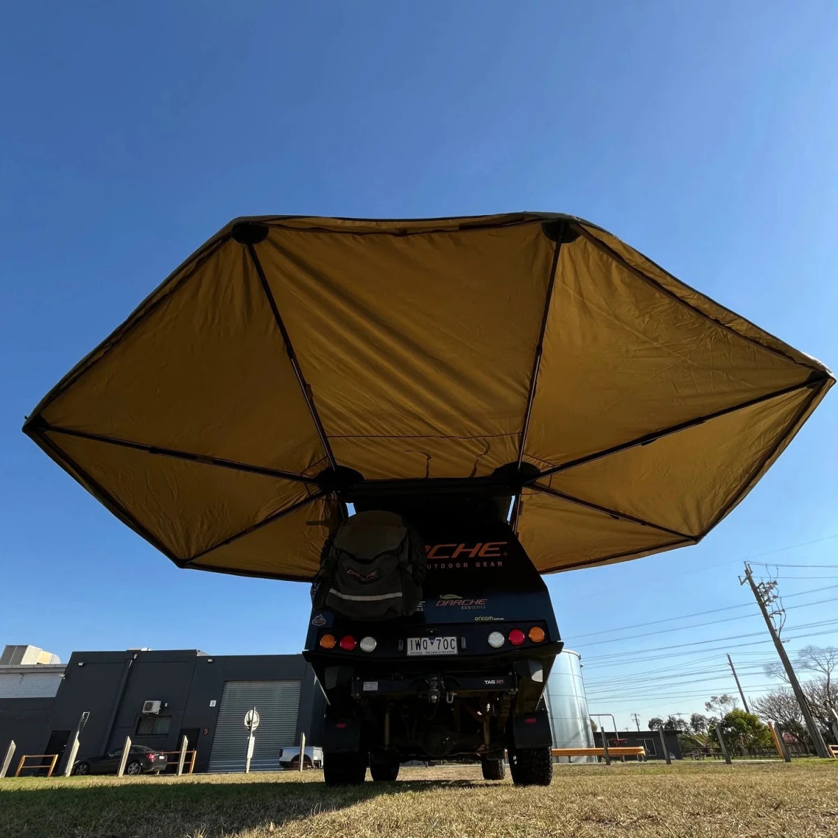 Auvent 360° Autoportant avec Accès Tente de Toit - DARCHE - BYD Shark 2024+
