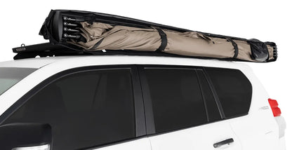 Auvent circulaire 270° Batwing 2.5m (version gauche) - avec fixations STOW IT - RHINO-RACK - BYD Shark 2024+