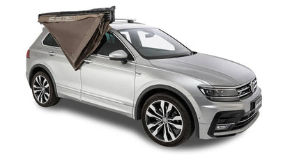 Auvent circulaire 270° Batwing Compact 2m (version droite) - avec fixations STOW IT - RHINO-RACK - BYD Shark 2024+