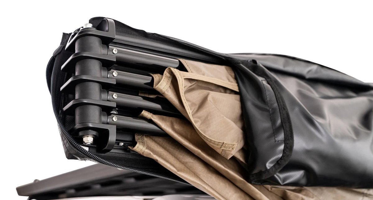 Auvent circulaire 270° Batwing Compact 2m (version gauche) - avec fixations STOW IT - RHINO-RACK - BYD Shark 2024+