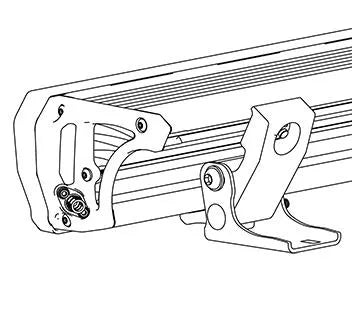 Support de Fixation Pédestal pour Barre LED Intensity ARB - BYD Shark 2024+