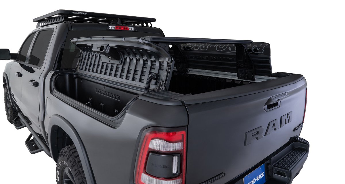 Kit 2 barres de benne 1260 mm système Reconn-Deck Dodge Ram - RHINO-RACK - Dodge RAM 1500