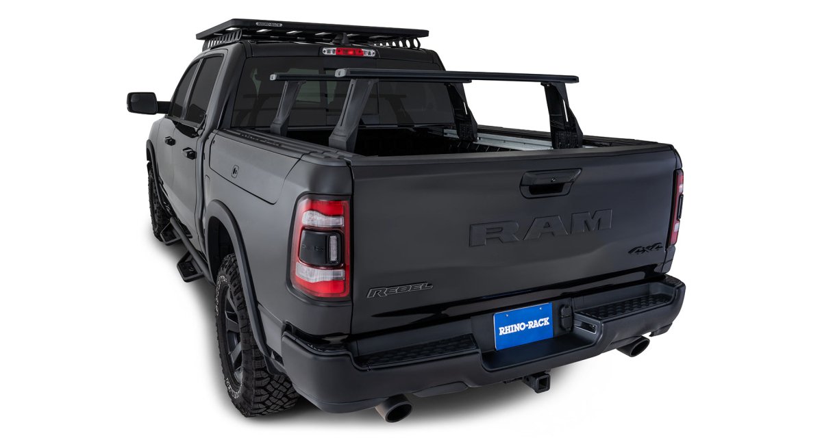 Kit 2 barres de benne 1260 mm système Reconn-Deck Dodge Ram - RHINO-RACK - Dodge RAM 1500