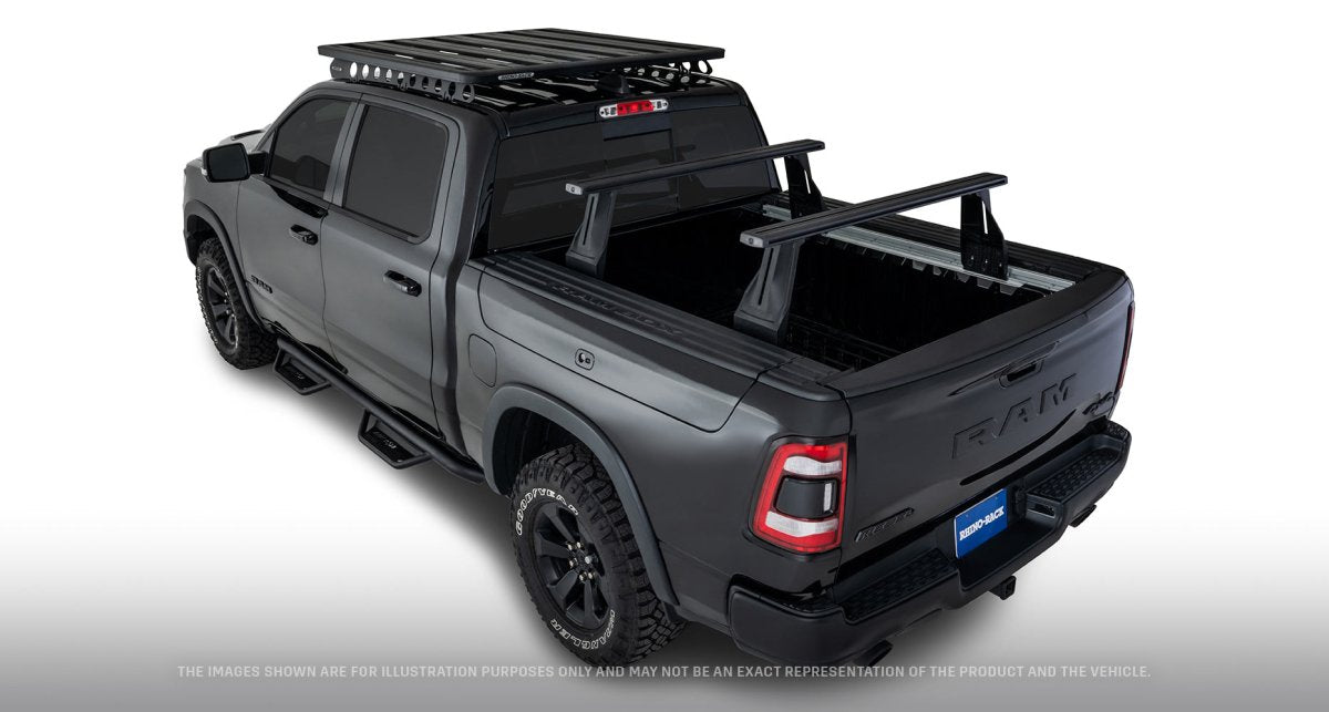 Kit 2 barres de benne 1260 mm système Reconn-Deck Dodge Ram - RHINO-RACK - Dodge RAM 1500