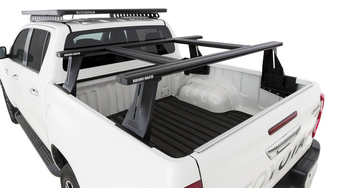 Kit 2 barres de benne 1500 mm système Reconn-Deck et 2 transversale Toyota Hilux Revo 2015+ - RHINO-RACK - Toyota Hilux 2016+