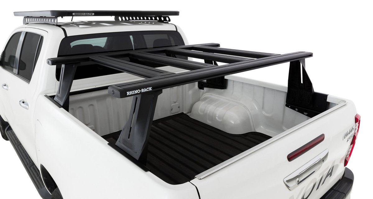 Kit 2 barres de benne 1500 mm système Reconn-Deck et 4 transversale Toyota Hilux Revo 2015+ - RHINO-RACK - Toyota Hilux 2016+