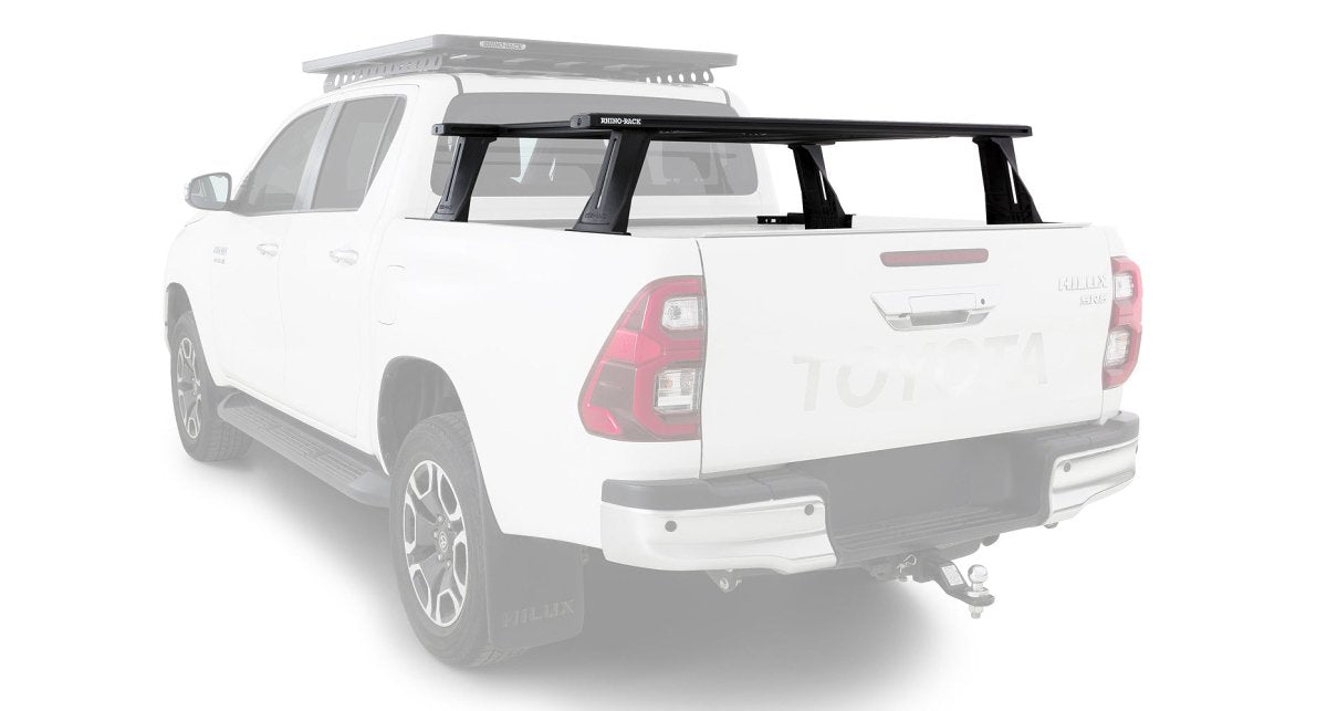 Kit 2 barres de benne 1500 mm système Reconn-Deck et 4 transversale Toyota Hilux Revo 2015+ - RHINO-RACK - Toyota Hilux 2016+
