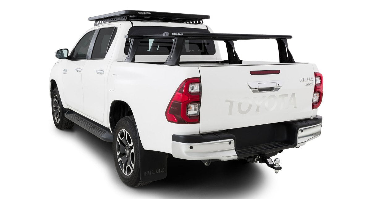 Kit 2 barres de benne 1500 mm système Reconn-Deck et 4 transversale Toyota Hilux Revo 2015+ - RHINO-RACK - Toyota Hilux 2016+