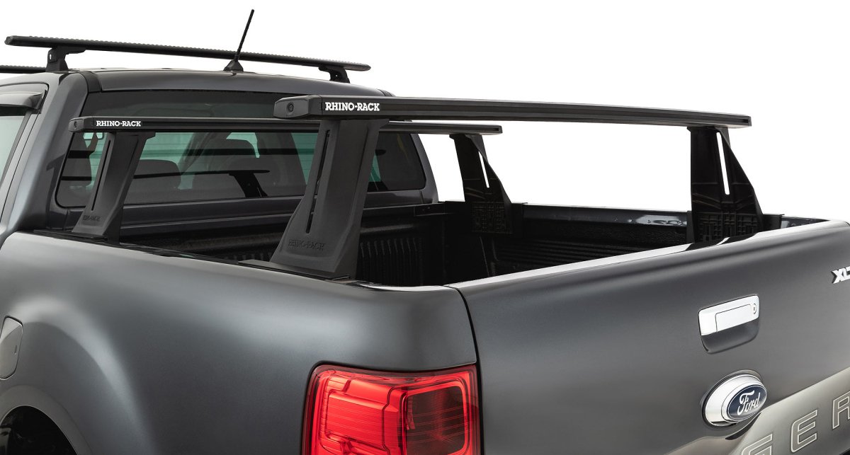 Kit 2 barres de benne 1500 mm système Reconn-Deck Ford Ranger T6/T7/T8 (2011-2022) - RHINO-RACK - Ford Ranger 2012-2022