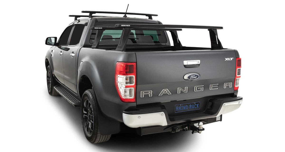 Kit 2 barres de benne 1500 mm système Reconn-Deck Ford Ranger T6/T7/T8 (2011-2022) - RHINO-RACK - Ford Ranger 2012-2022