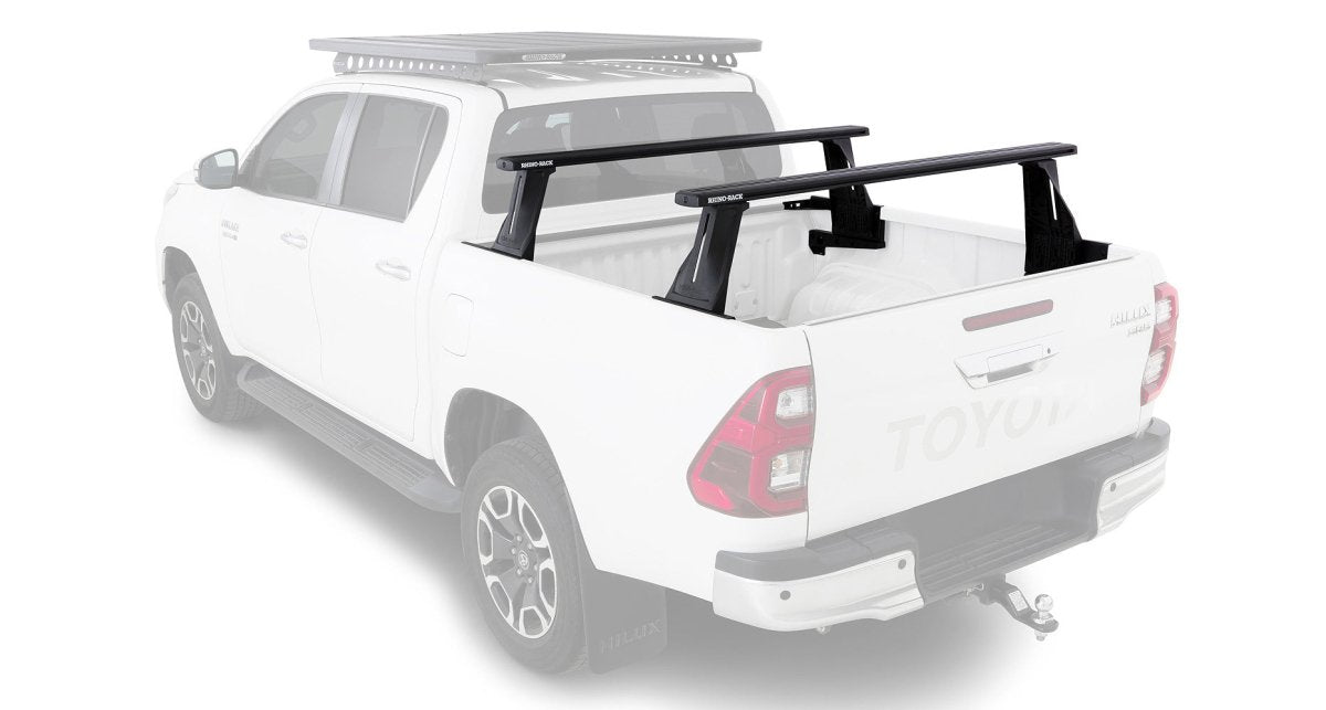 Kit 2 barres de benne 1500 mm système Reconn-Deck Toyota Hilux Revo 2015+ - RHINO-RACK - Toyota Hilux 2016+