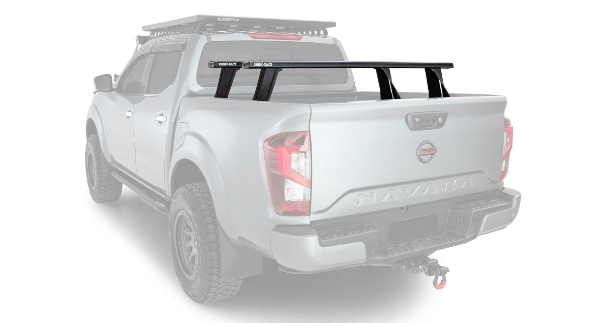 Kit 2 barres de benne Vortex système Reconn-Deck Nissan Navara NP300 2015+ - RHINO-RACK - Nissan Navara D23