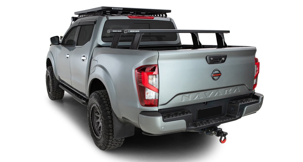 Kit 2 barres de benne Vortex système Reconn-Deck Nissan Navara NP300 2015+ - RHINO-RACK - Nissan Navara D23