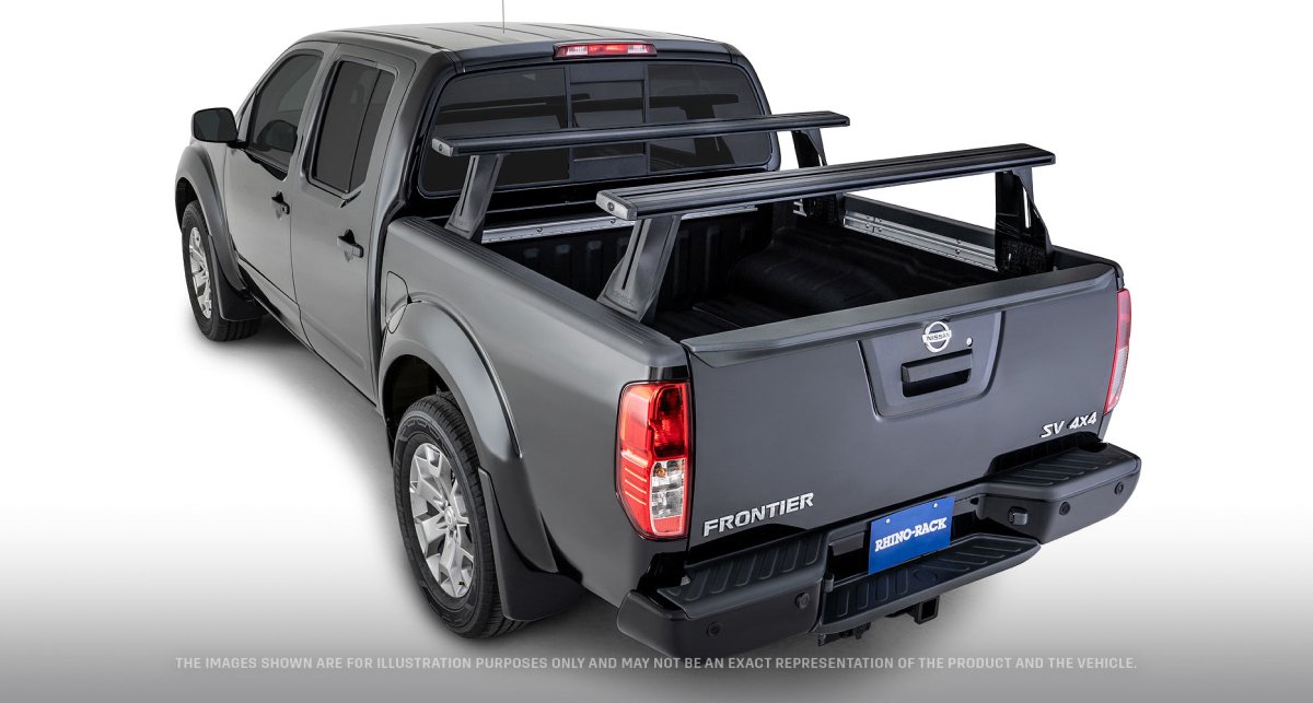 Kit 2 barres de benne Vortex système Reconn-Deck Nissan Navara NP300 2015+ - RHINO-RACK - Nissan Navara D23