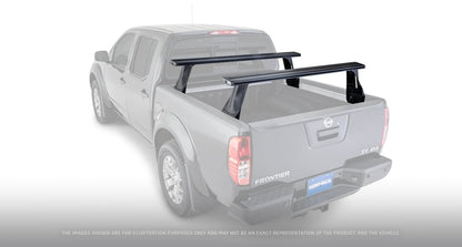 Kit 2 barres de benne Vortex système Reconn-Deck Nissan Navara NP300 2015+ - RHINO-RACK - Nissan Navara D23