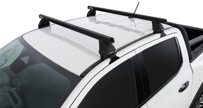 Kit 2 barres de toit Heavy Duty noire 1250mm série 2500 Ford Ranger/Raptor 2012-2022 - RHINO-RACK - Ford Ranger 2012-2022