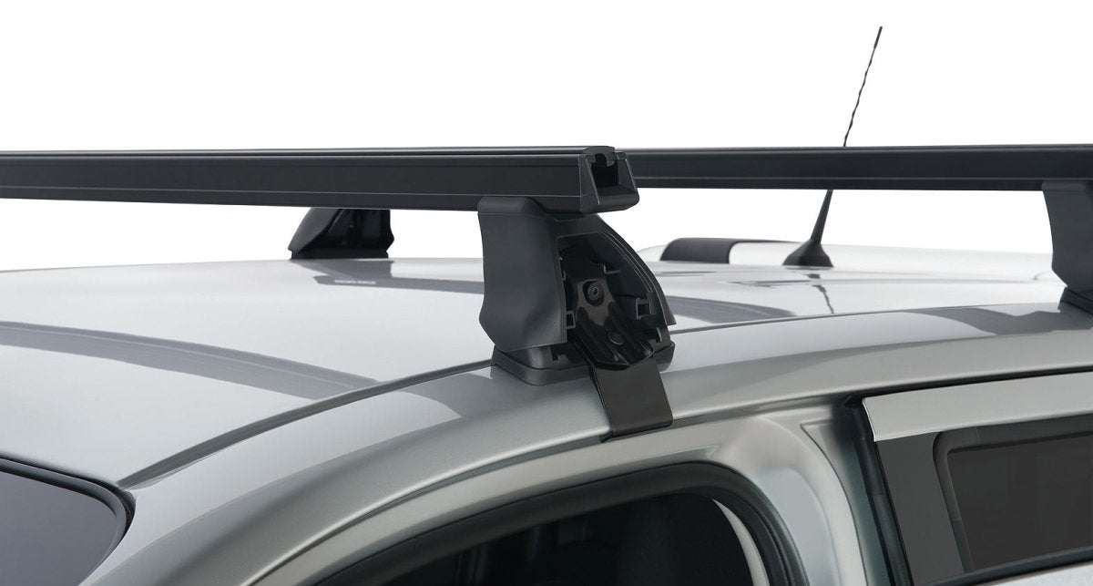Kit 2 barres de toit Heavy Duty noire 1250mm série 2500 Nissan Navara NP300 2015-2021 - RHINO-RACK - Nissan Navara D23