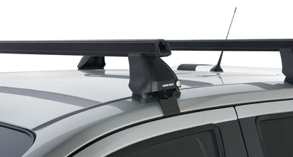 Kit 2 barres de toit Heavy Duty noire 1250mm série 2500 Nissan Navara NP300 2015-2021 - RHINO-RACK - Nissan Navara D23