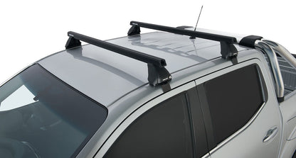 Kit 2 barres de toit Heavy Duty noire 1250mm série 2500 Nissan Navara NP300 2015-2021 - RHINO-RACK - Nissan Navara D23