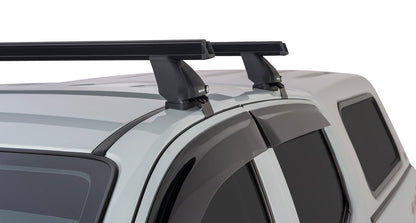 Kit 2 barres de toit Heavy Duty noire 1375mm série 2500 Isuzu D-Max Gen II TF (SX) 2016-2020 - RHINO-RACK - Isuzu Dmax 2012-2020