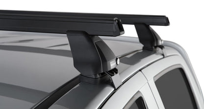 Kit 2 barres de toit Heavy Duty noire 1375mm série 2500 Isuzu D-Max Gen II TF (SX) 2016-2020 - RHINO-RACK - Isuzu Dmax 2012-2020