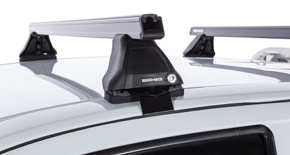 Kit 2 barres de toit Heavy Duty noire 1375mm série 2500 Isuzu D-Max Gen II TF (SX) 2016-2020 - RHINO-RACK - Isuzu Dmax 2012-2020