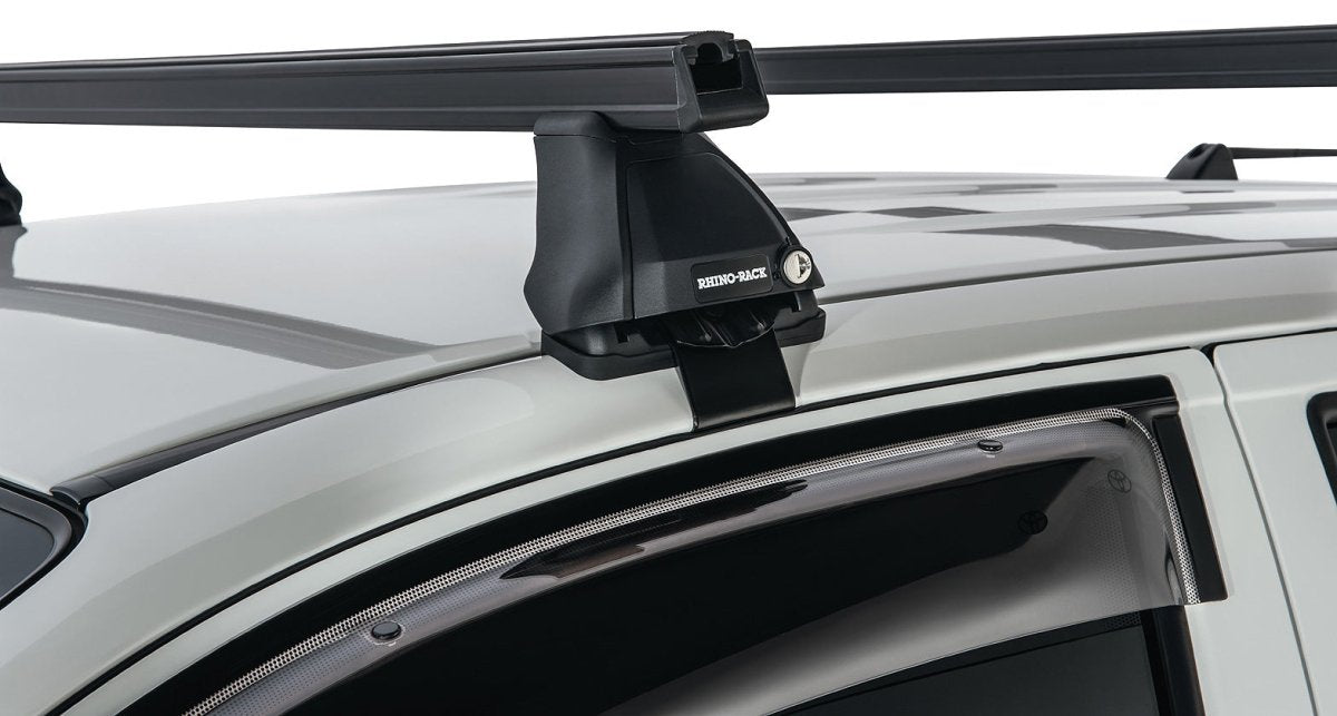 Kit 2 barres de toit Heavy Duty noire 1375mm série 2500 Toyota Hilux Vigo 2005-2015 - RHINO-RACK - Toyota Hilux 2005-2015