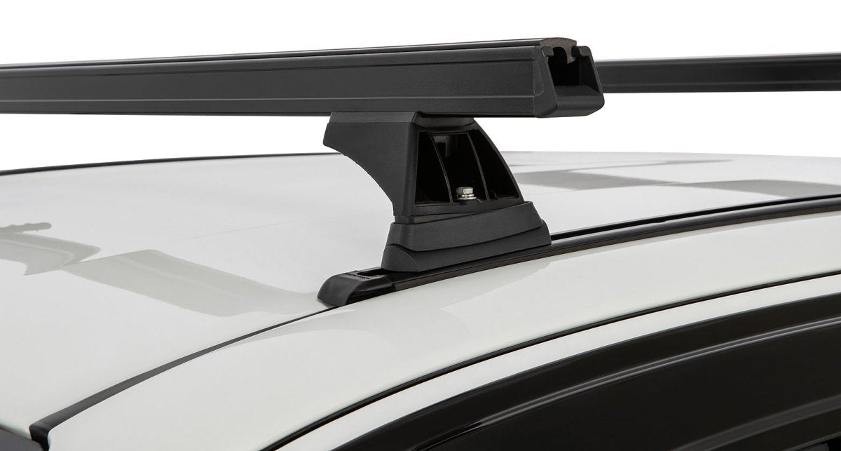 Kit 2 barres de toit noire 1250mm Heavy Duty RCH Trackmount Toyota Hilux Revo 2015+ - RHINO-RACK - Toyota Hilux 2016+
