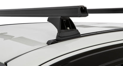 Kit 2 barres de toit noire 1250mm Heavy Duty RCH Trackmount Toyota Hilux Revo 2015+ - RHINO-RACK - Toyota Hilux 2016+
