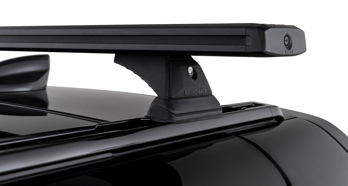 Kit 2 barres de toit noire 1260mm - Reconn-Deck Land Rover Defender II 90 L663 2021+ - RHINO-RACK - Defender 110