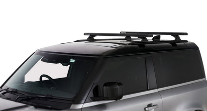 Kit 2 barres de toit noire 1260mm - Reconn-Deck Land Rover Defender II 90 L663 2021+ - RHINO-RACK - Defender 110