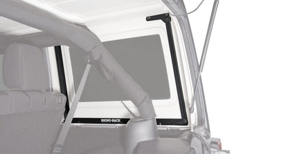 Kit 2 barres de toit noire 1500mm RCL Backbone Heavy Duty Jeep Wrangler JK 2011-2019 - RHINO-RACK - Jeep JK
