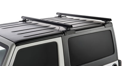 Kit 2 barres de toit noire 1500mm RCL Backbone Heavy Duty Jeep Wrangler JK 2011-2019 - RHINO-RACK - Jeep JK