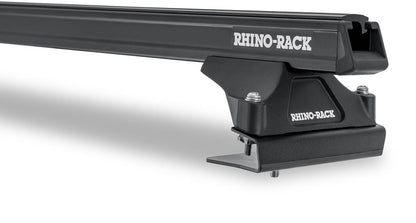 Kit 2 barres de toit noire Heavy Duty 1800mm avec pieds RLTP Ford Transit 2014+ - RHINO-RACK -