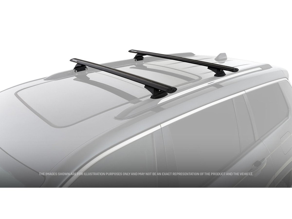 Kit 2 barres de toit Sportz 1260mm Jeep Compass 2017+ Grand Cherokee L 2022+ - RHINO-RACK -