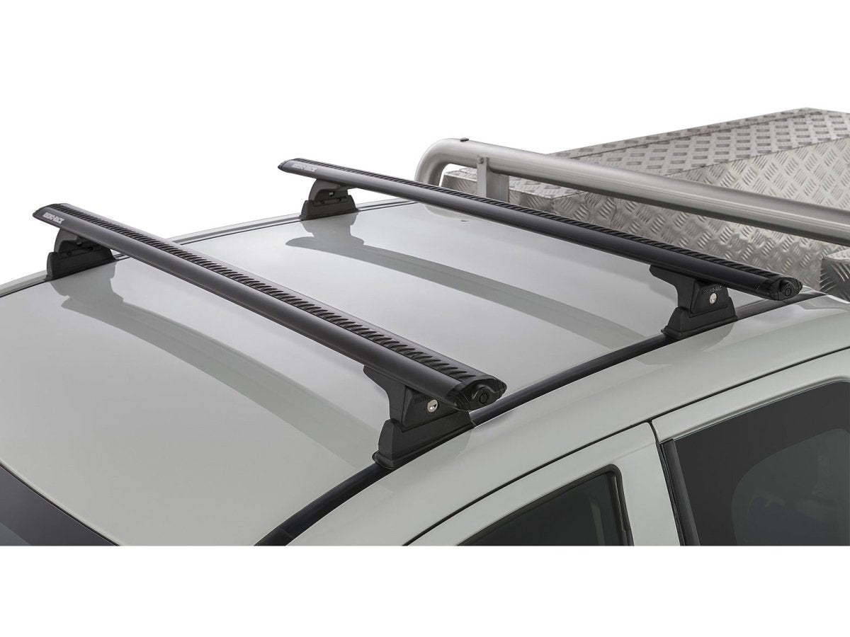 Kit 2 barres de toit Sportz 1260mm Mitsubishi L200 Double & Extra Cab 2015-2024 - RHINO-RACK - Mitsubishi L200 2015-2019
