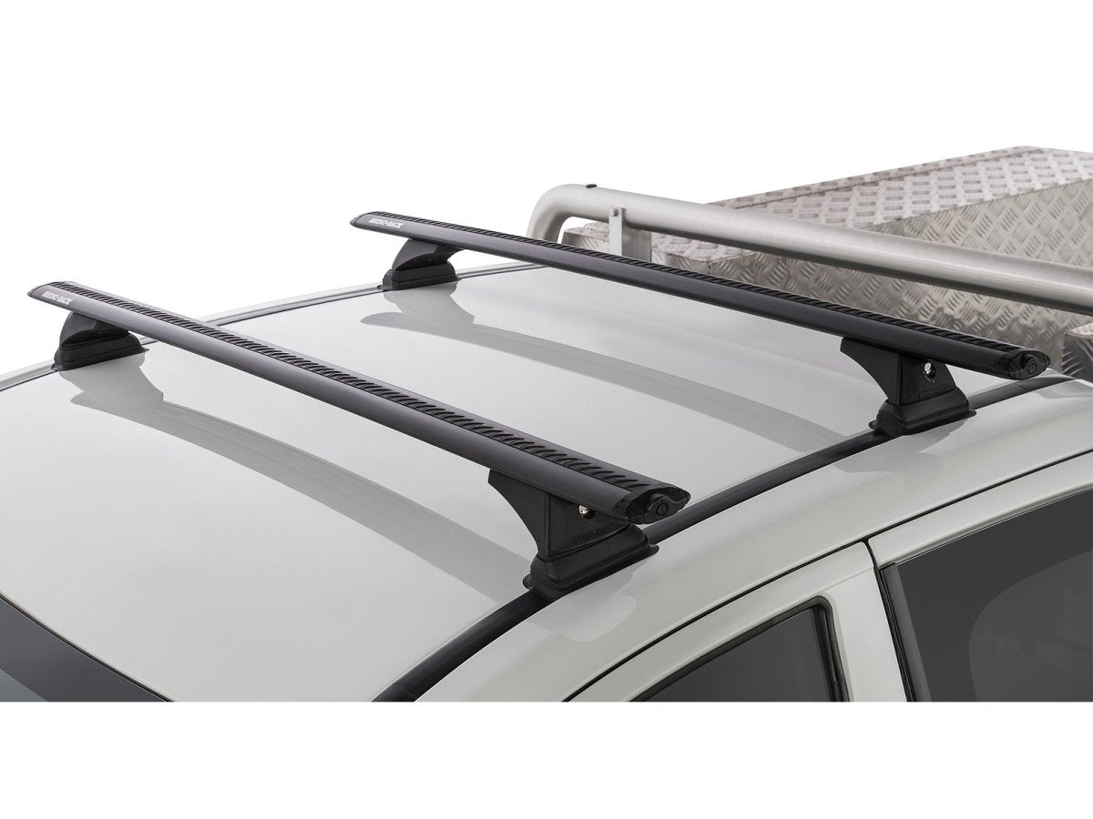 Kit 2 barres de toit Sportz 1260mm Mitsubishi L200 Double & Extra Cab 2015-2024 - RHINO-RACK - Mitsubishi L200 2015-2019