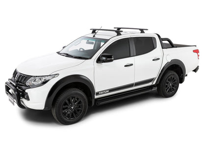 Kit 2 barres de toit Sportz 1260mm Mitsubishi L200 Double & Extra Cab 2015-2024 - RHINO-RACK - Mitsubishi L200 2015-2019
