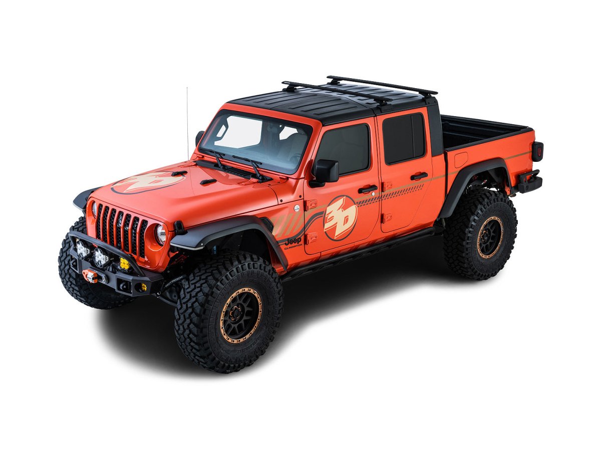 Kit 2 barres de toit Sportz 1500mm Jeep Gladiator JT 2020+ - RHINO-RACK - Jeep Gladiator JT