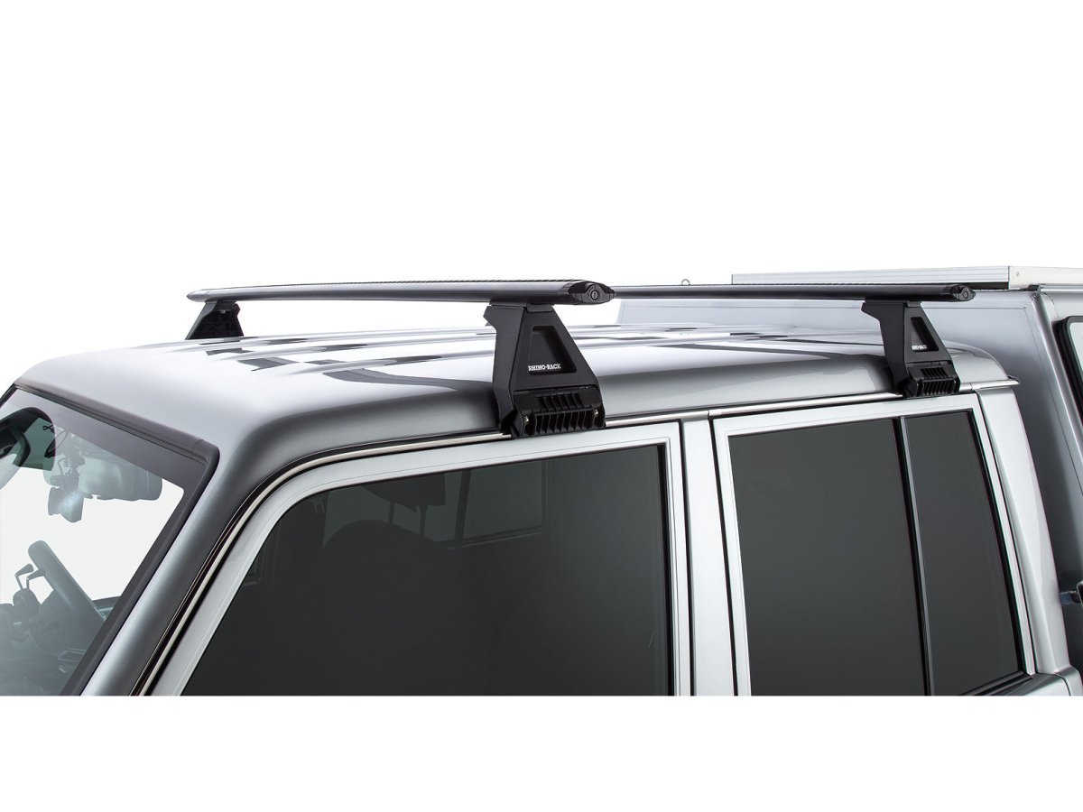 Kit 2 barres de toit Sportz 1500mm Toyota Land Cruiser HZJ79 GRJ79 double cab - RHINO-RACK - Toyota Land Cruiser 78/79