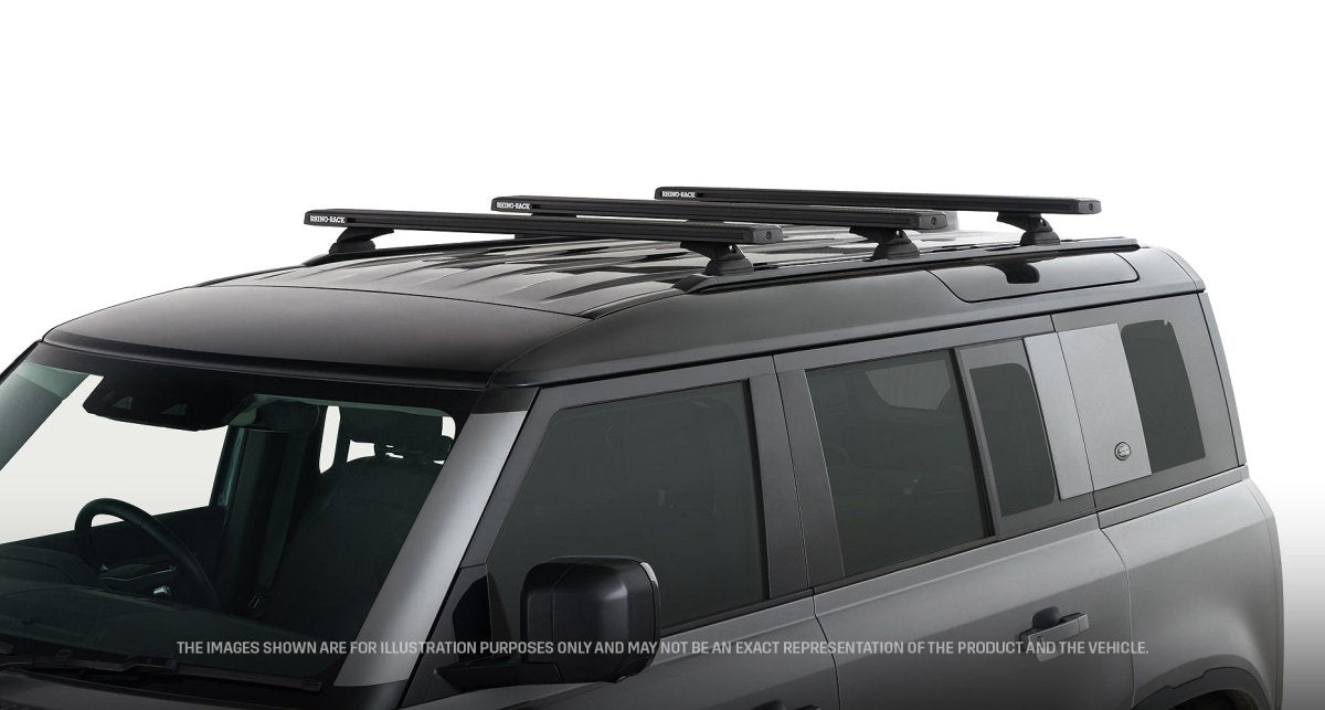 Kit 3 barres de toit 1260 mm système Reconn-Deck Land Rover Defender II 110 L663 2020+ - RHINO-RACK - Defender 110