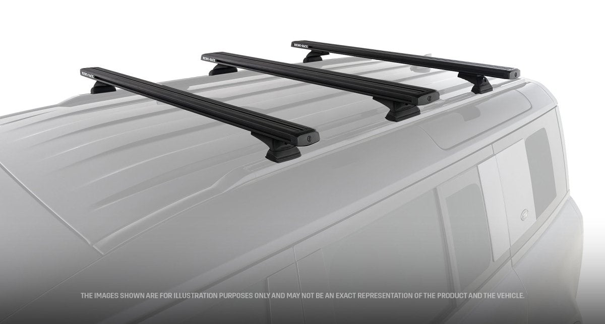 Kit 3 barres de toit 1260 mm système Reconn-Deck Land Rover Defender II 110 L663 2020+ - RHINO-RACK - Defender 110