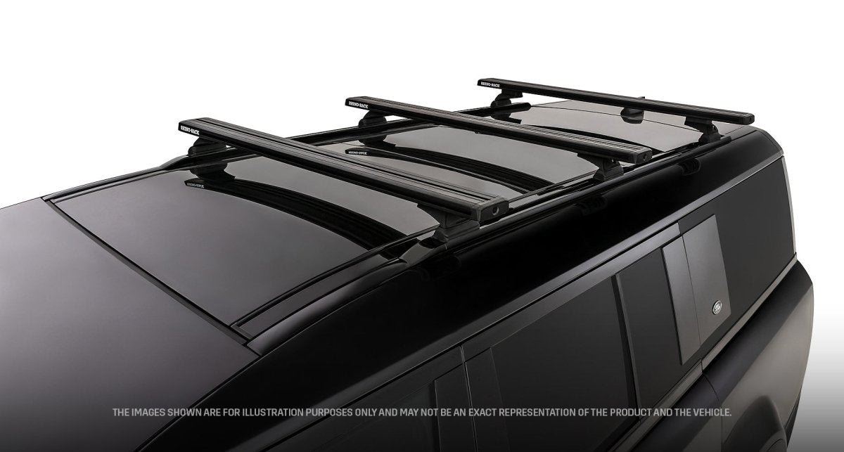 kit 3 barres de toit 1260mm système Reconn-Deck Defender II 130 L663 2023+ - RHINO-RACK - Defender 110