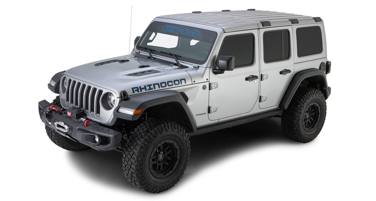 Kit 3 barres de toit 1500mm RCL Backbone Heavy Duty Jeep Wrangler JL 2019+ - RHINO-RACK - Jeep JL