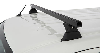 Kit 3 barres de toit noire 1650mm Heavy Duty avec pieds RCH Toyota Hiace Gen VI 2019+ - RHINO-RACK -