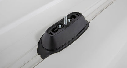 Kit 3 barres de toit noire 1650mm Heavy Duty avec pieds RCH Toyota Hiace Gen VI 2019+ - RHINO-RACK -