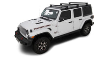 Kit 3 barres de toit noire Heavy Duty 1500mm avec pieds RL110 Jeep Wrangler JL 2019+ - RHINO-RACK - Jeep JL
