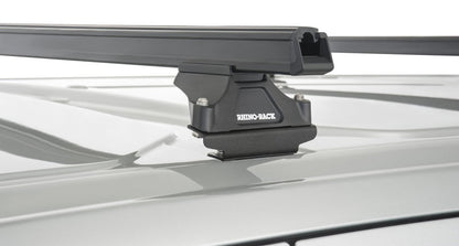 Kit 3 barres de toit noire Heavy Duty avec pieds RLTP Ford Transit Custom 2014+ - RHINO-RACK -